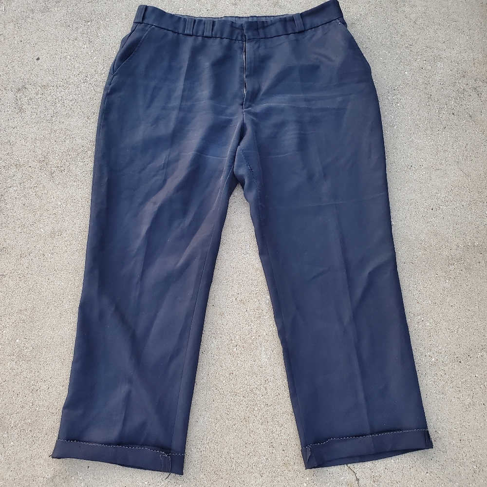 Perfection Blue Khakis Casual Pants sz 26r
